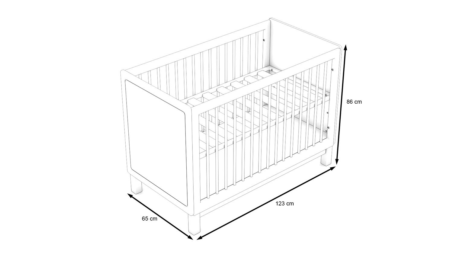 Babyzimmer Set Cory 4-teilig