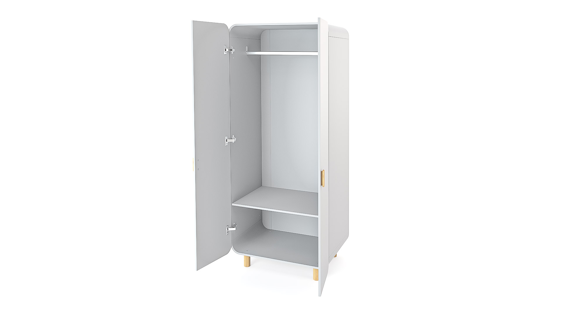 Kleiderschrank Katja, 2-türig