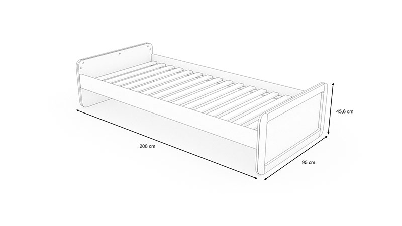Babyzimmer Laslo 2T, 4-teilig