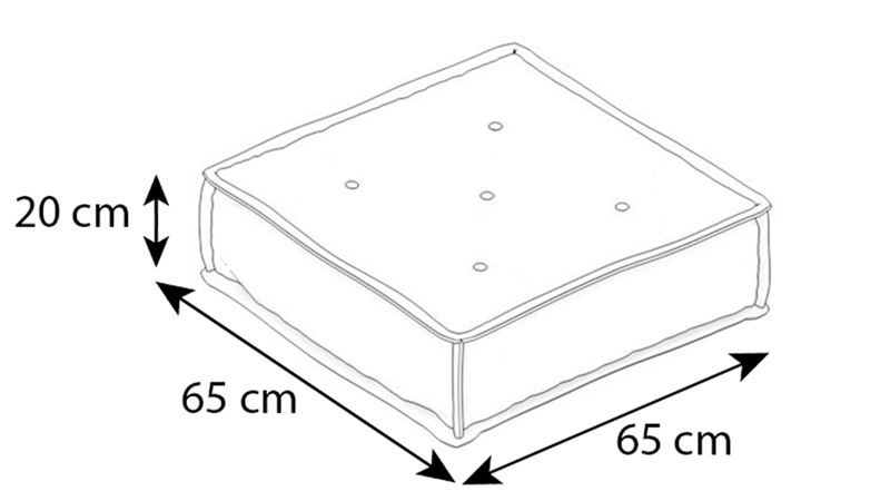 MyColorCube Kinder-Sofa Kissen