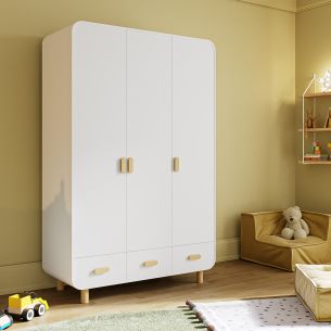 Kleiderschrank Katja, 3-türig
