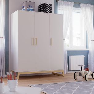Kleiderschrank Paula (3-türig)