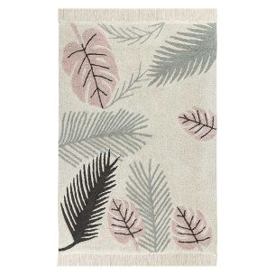 Waschbarer Teppich Tropisch Pink