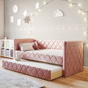 Sofabett Vilena Flamingo, 90 x 200 cm