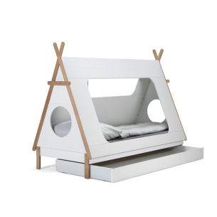 Tipi-Bett Ponca weiß