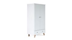 Tipi Kleiderschrank Ponca weiß