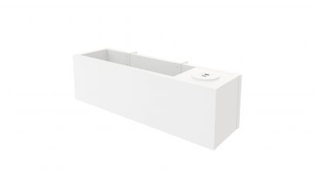 Hängekiste mit USB Lampe Lea / Moni (USB Anschluss)