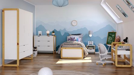 Babyzimmer Laslo 2T, 4-teilig