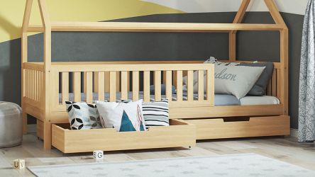 Bettkästen 2er-Set für Hausbetten