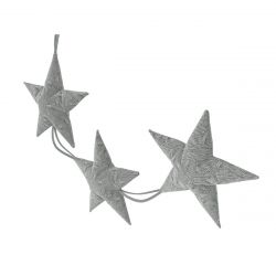 Deko-Kissen 3 kleine Sterne Grey Knit