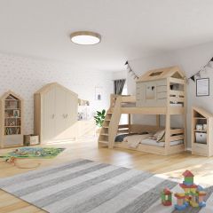 Kinderzimmer My House Etagenbett 5tlg.