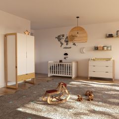 Babyzimmer Laslo 2T, 4-teilig