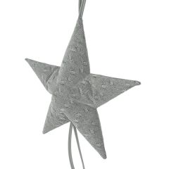 Deko-Kissen Big Star Grey Knit