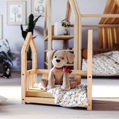 Puppenbett Lilly - natur