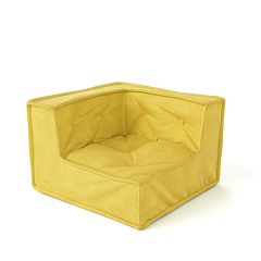 MyColorCube Kinder-Sofa Ecke gelb