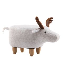 MyAnimalCube Sitzhocker Elch Erik grau