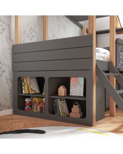 Unterstellregal für Hausbett Cory, Anthrazit