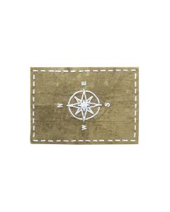 Teppich Kompass 120x160cm-khaki