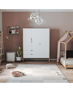 Kleiderschrank Laslo 3-türig