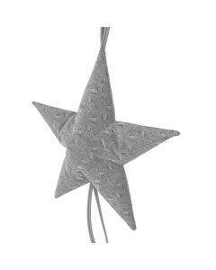 Deko-Kissen Big Star Grey Knit