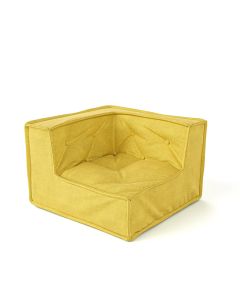 MyColorCube Kinder-Sofa Ecke gelb