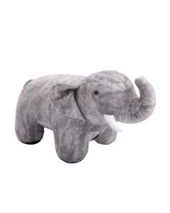 MyAnimalCube Sitzhocker Elefant Erna grau-meliert