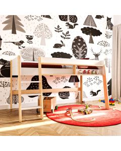Mittelhohes Bett Noel