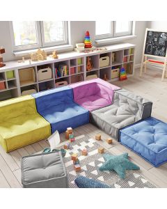 MyColorCube Kinder-Sofa Set A bunt 6-teilig