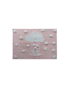 Teppich Himmelsschaukel Pink, 120x160cm