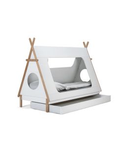 Tipi-Bett Ponca weiß