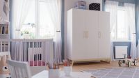 Kleiderschrank Paula (3-türig)