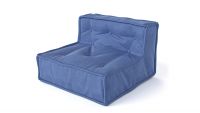 MyColorCube Kinder-Sofa Sitz blau