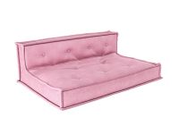 Palettensofa / Sitzkissen Mitte rosa