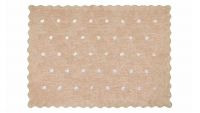 Teppich Tüpfel beige 120x160cm