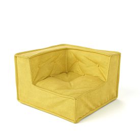 MyColorCube Kinder-Sofa Ecke gelb
