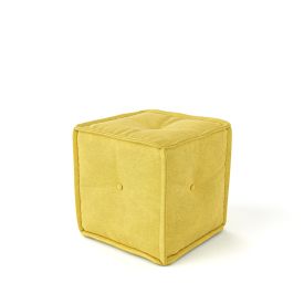 MyColorCube Kinder-Sofa Würfel gelb